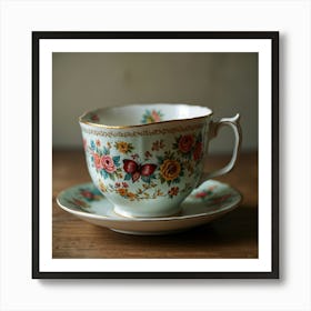 Tea Art 139 Art Print