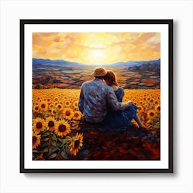 Golden Sunset Art Print