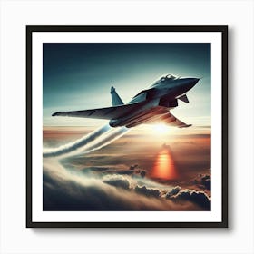 Tiger Jet Art Print