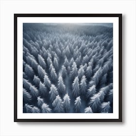 Winter Forest 7 Art Print