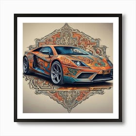 Lamborghini 242 Art Print