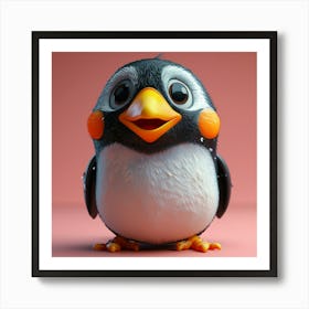 Cute Penguin 2 Art Print