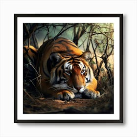 Wild Animal Creative Portrait 177 Art Print