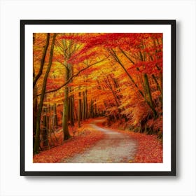 Autumn Forest Art Print