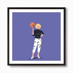 Balling Marilyn Art Print