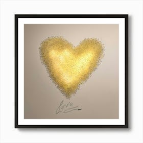 Love! Art Print