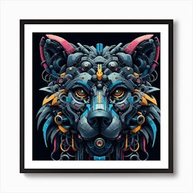 Animal Face Art Print