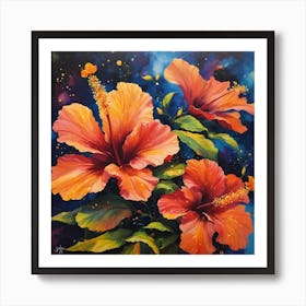 Hibiscus 3 Art Print