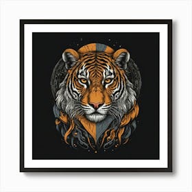 Tiger Art Print