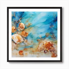 Sea Shells 3 Art Print