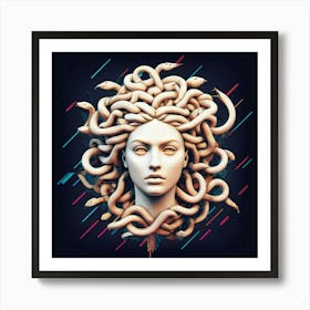 Medusa Head Art Print