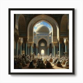 Islamic Prayer 1 Art Print