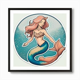 Mermaid 8 Art Print