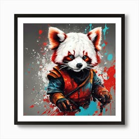 Red Panda 2 Art Print