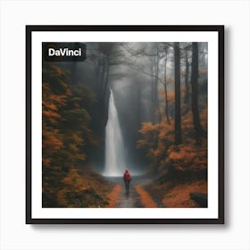 Waterfall In The Forest Art Print