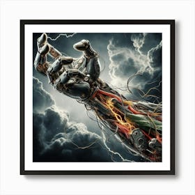 Hand Of God Art Print