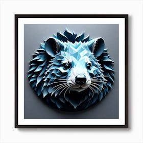 Raccoon Art Print