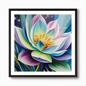 Lotus Flower 94 Art Print