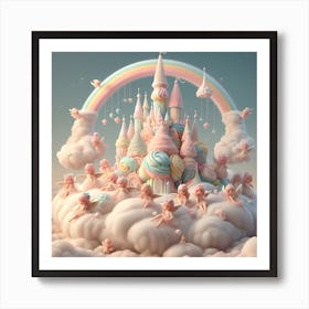 Fairytale Castle Art Print