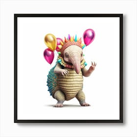 Armadillo Art Print