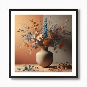 Flowers In A Vase 22 Art Print