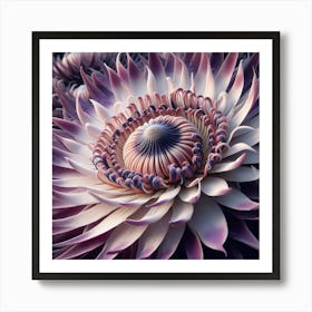 Purple Flower Art Print