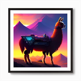 Llama Poster