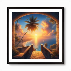 Archway To Paradise Art Print