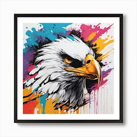 Eagle Painting 2 Art Print