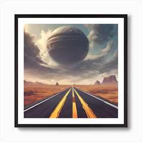 Infinity Road Art Print