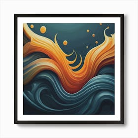 Abstract Painting 1 Art Print