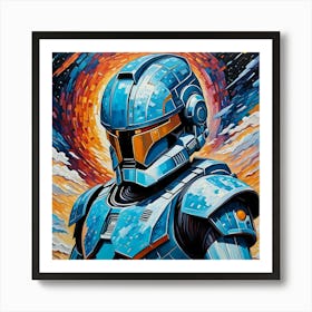 Halo Clone Trooper Art Print