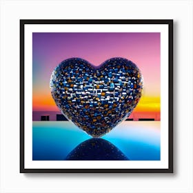 Heart Artwork Art Print