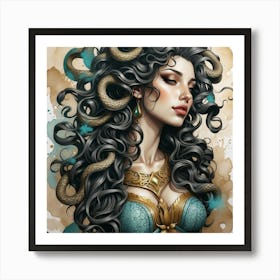 Medusa Art Print