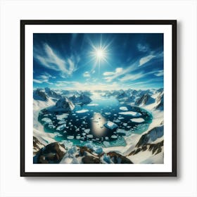 Arctic Landscape 1 Art Print