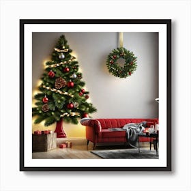 Christmas Tree 34 Art Print