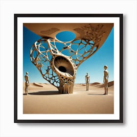 Sand Sculpture 69 Art Print