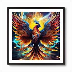 Phoenix 127 Art Print