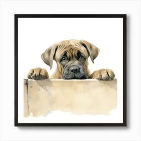 Boxer Dog 20 Art Print