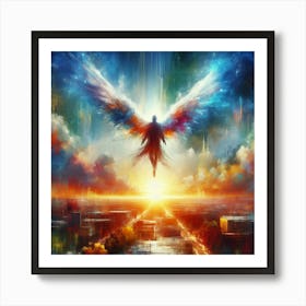 Angel Wings Art Print