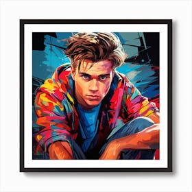 Skater Boy! Art Print