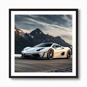 Lamborghini 121 Art Print