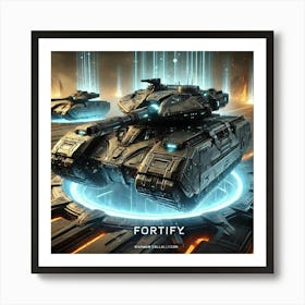 Energy Tank Image 2 Art Print