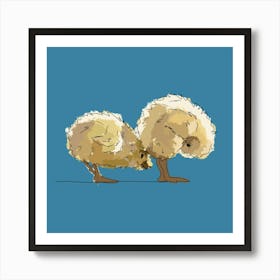 Little Chicks Art Print