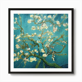 Blossoming Almond Tree Art Print