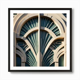 Deco Building 11 Art Print