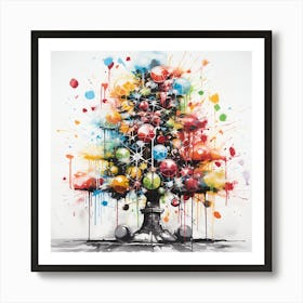 Christmas Tree 13 Art Print