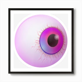 Big Eyeball Funny Eye Gift Poster