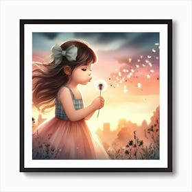 The innocence of Faith Art Print