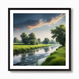 Landscape Stock Videos & Royalty-Free Footage 13 Art Print